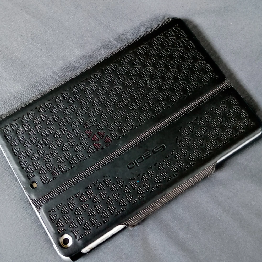 White Tablet with Black Case